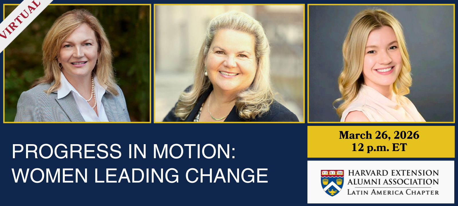 3 women smiling in business attire