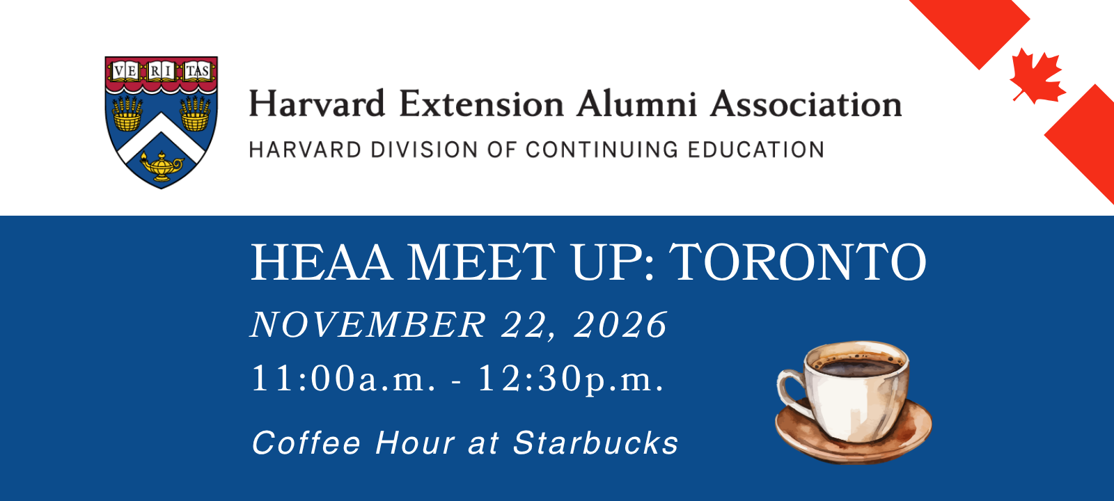 Toronto event banner image